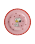 Rice - Melamine Side Plate with Pink Snoopy Print - Pink