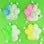 SQUISHY CAT PAW 1 psc. assorted. 13cm.