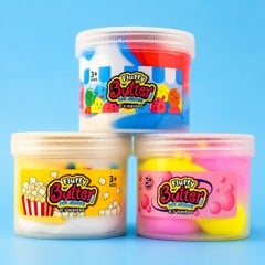 SLIME BUTTER SCENTED SNACKS  9cm. 1 psc. assorted