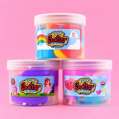 SLIME BUTTER SCENTED FANTASY  1 psc. assorted 9cm.