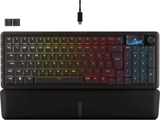 Corsair - Vanguard PRO 96 RGB Gaming Keyboard Nordic
