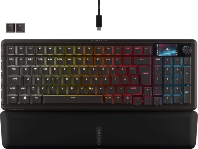 Corsair - VANGUARD 96 WIRELESS Gaming Tastatur Nordic