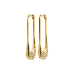PILGRIM - INSTANT Hoops - Gold Plated - 39 mm