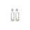 PILGRIM - INSTANT Earrings 2-in-1 Set - Silver-Plated - 5mm / 15mm