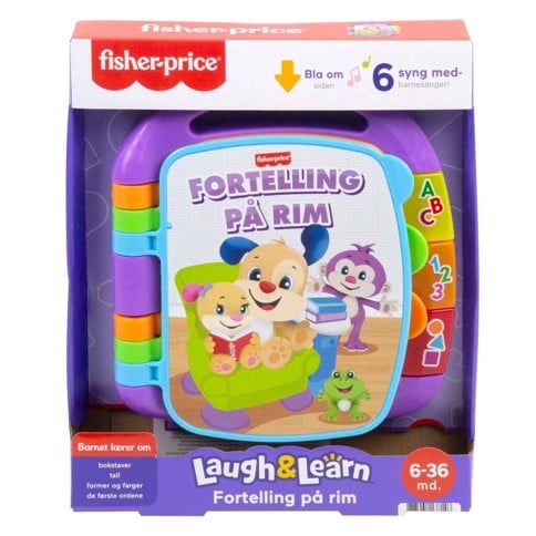 Fisher-Price - Laugh & Learn Storybook Rhymes NO (CLK51)