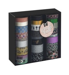 Craft ID - Washi tape 24 pcs Assorted (CR3010)