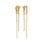 PILGRIM - VINCENT Earrings - Gold-Plated - 46 mm