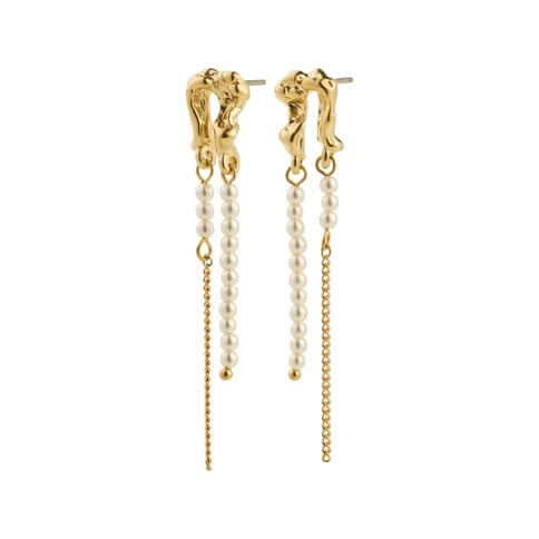 PILGRIM - VINCENT Earrings - Gold-Plated - 46 mm