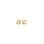 PILGRIM - FREE Earrings - Gold-Plated - 8mm
