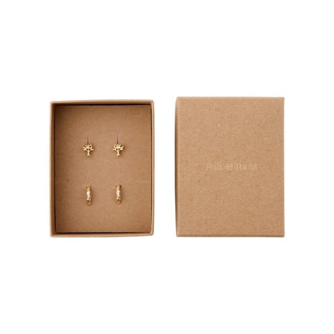 PILGRIM - PIPER Gift Set Earrings - Gold Plated