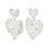 PILGRIM - RYAN Earrings - Silver Plated - 51 mm