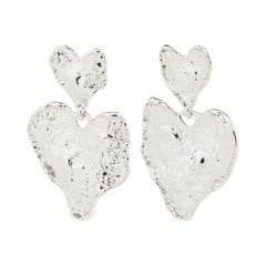 PILGRIM - RYAN Earrings - Silver Plated - 51 mm