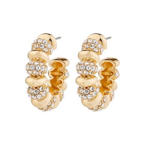 PILGRIM - DELPHINE Earrings - Gold - 30 mm