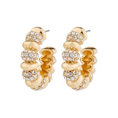 PILGRIM - DELPHINE Earrings - Gold - 30 mm