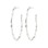 PILGRIM - WYATT Earrings - Silver-Plated - 40 mm