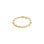 PILGRIM - Lulu Chain Stack Ring - Gold Plated - Adjustable Size
