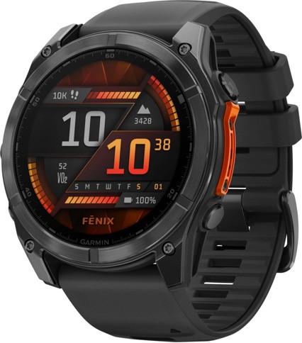 Garmin - Fenix 8 51mm Amoled Gray/Black
