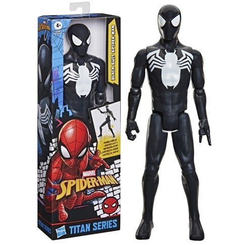 Spider-Man - Titan Figure 30 cm V2 - Black Suit Spider-Man
