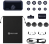 Hollyland - Lark M3 Combo 4TX&2RX odbiornik USB-C i kamerowy oraz 4 x mikrofon bezprzewodowy