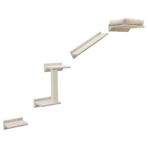 Kerbl - Climbing Wall Monte Prado for cats - 4 pieces -  beige