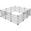 Kerbl - Outdoor Pen Hopsi 12x grille elements, 35x35 cm