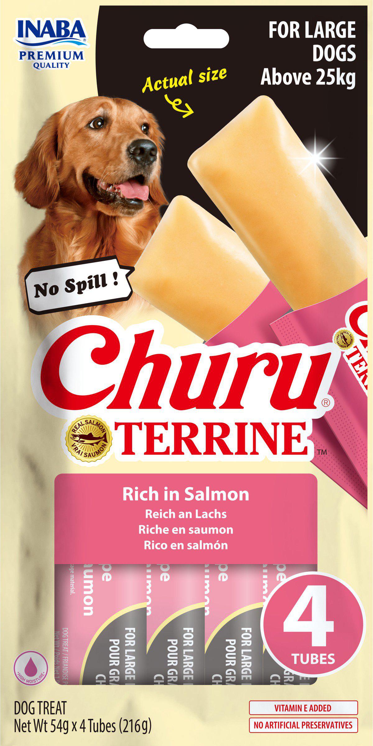 Churu - Terrine Dog Treats - Salmon - Large Dogs