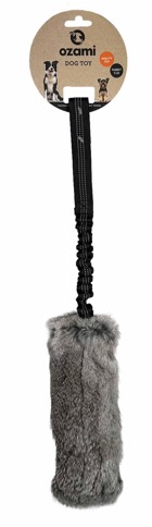 ozami - Play-N-Tug Rabbit Skin - Grey - 58 cm