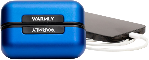 Warmly - Pro Handwärmer & Powerbank 2 x 5000 mAh