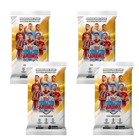 Topps - 4x Match Attax Champions League Cards