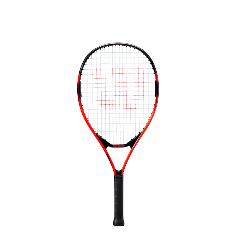 Wilson - Pro Staff Precision Jr 23 Tennisschläger für Kinder 7–8 Jahre, Rot/Schwarz