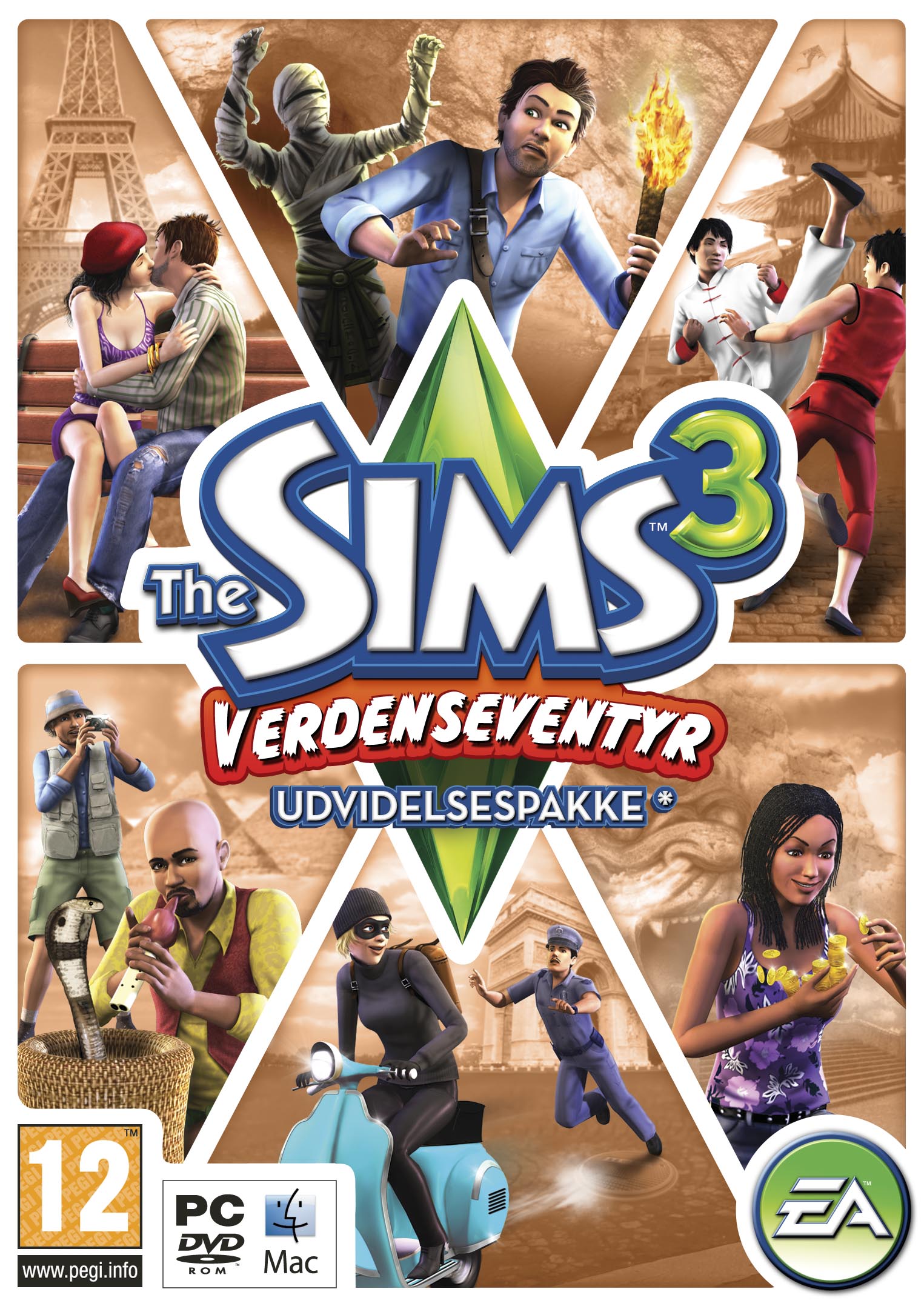 Rejse tiltale væbner Demontere Køb The Sims 3: Verdenseventyr