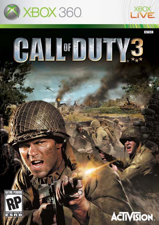 xbox 360 call of duty 3