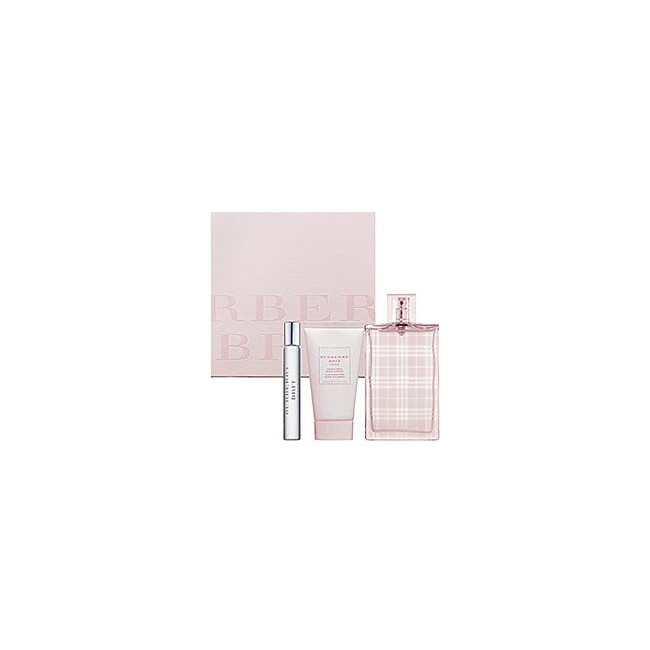 Burberry - Brit Sheer Gift Set 50 ml. EDT, 7 ml. EDT, 50 ml. Bodylotion