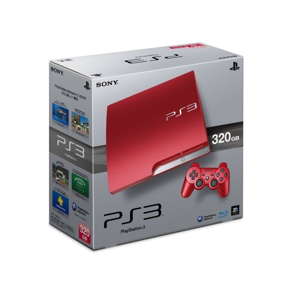 uanset Situation katastrofale Køb PlayStation 3 Slim Console 320GB (UK) Scarlet Red