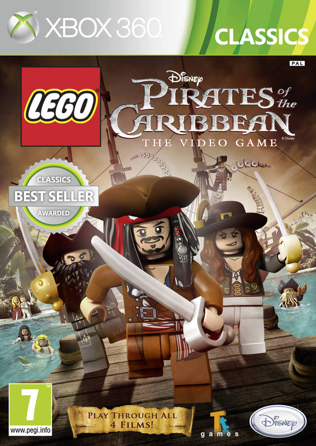pirates of the caribbean lego game for xbox 360
