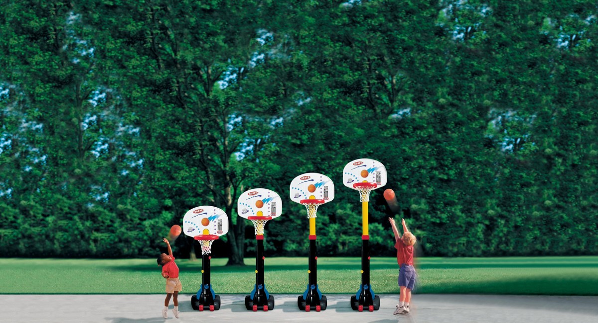 Little Tikes - Easy Store Basketball Set (433910060)