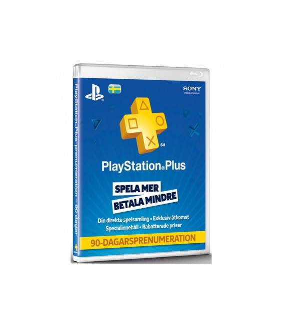 PSN Plus Card 3m Subscription SE (PS3/PS4/PS5/Vita) (Code via email)
