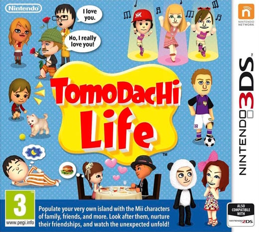 tomodachi life ds game