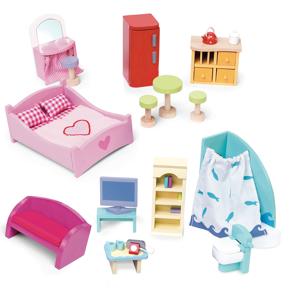 Buy Le Toy Van Deluxe Dolls House Furniture Set (LME039) Incl. shipping
