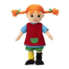 Pippi Langstrømpe - Pippi Dukke - 40 cm