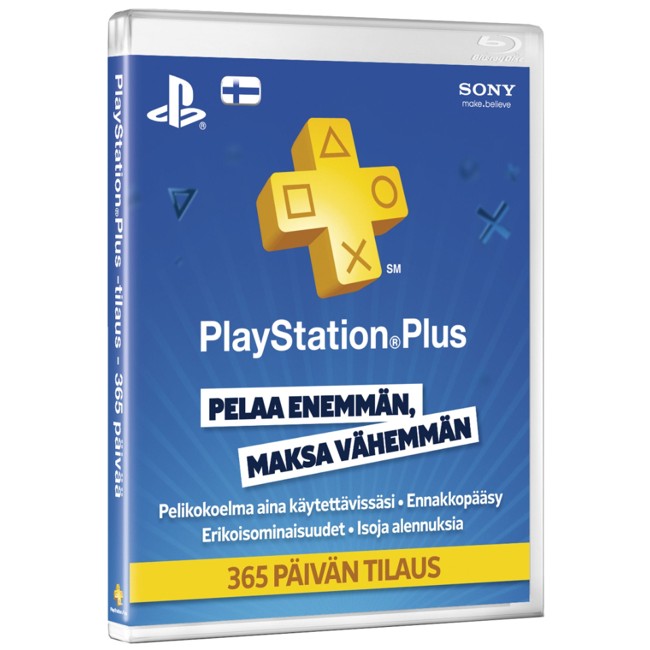 PSN Plus Card 12m Subscription FI (PS3/PS4/PS5/Vita) (Code via email)