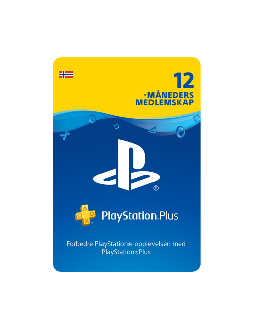PSN Plus Card 12m Subscription NO (PS3/PS4/PS5/Vita)