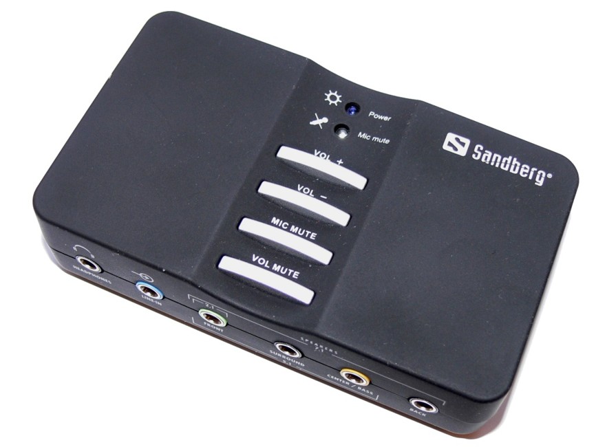 USB Sound Box 7.1 (Sandberg) 133-58