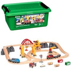 BRIO - Cargo Railway Deluxe Set in Tub (33097)