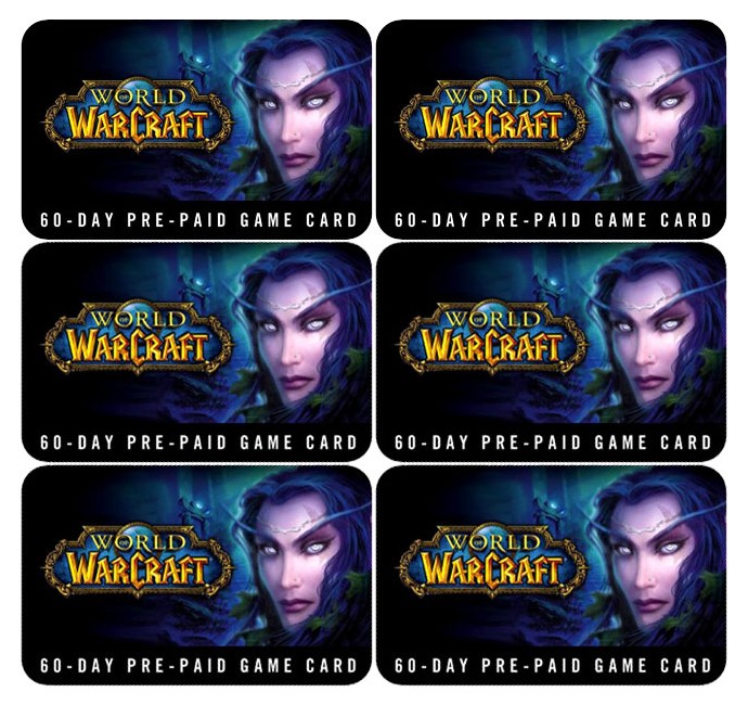 World of Warcraft GameCard Bundle 360 days