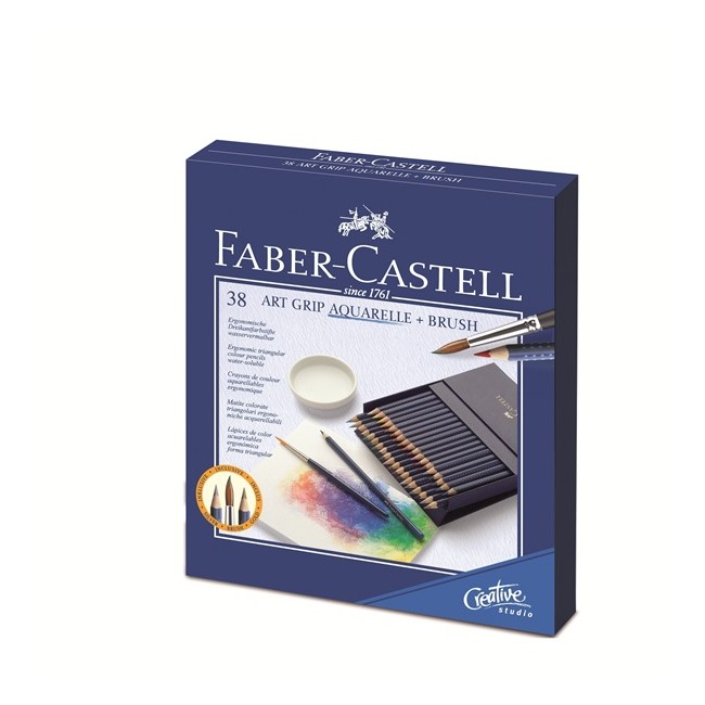 Faber-Castell - Art Grip Aquarelle Pencils Studio 38 Pencils (114238)