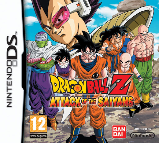 Dragon Ball Z Attack of the Saiyans for Nintendo outlet DS