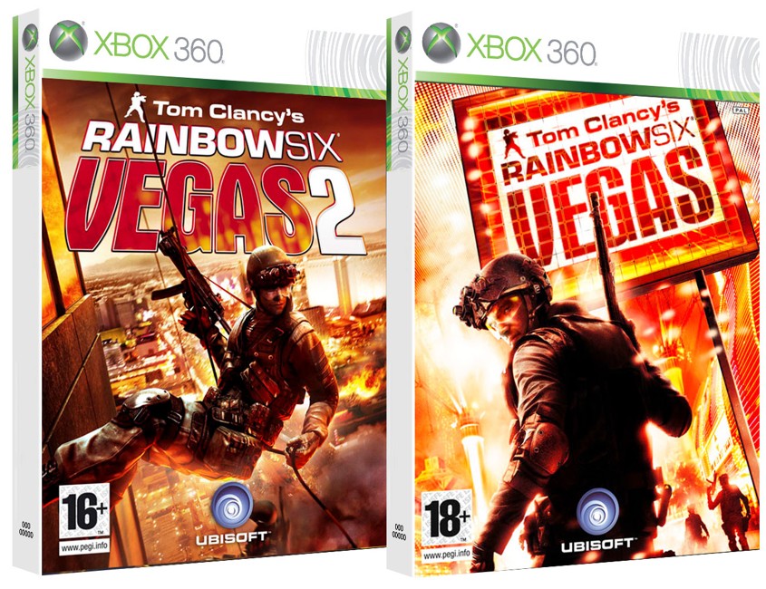 Compilation Rainbow Six Vegas 1 + 2