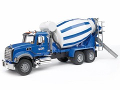 Bruder - MACK Granite Cement mixer (02814)