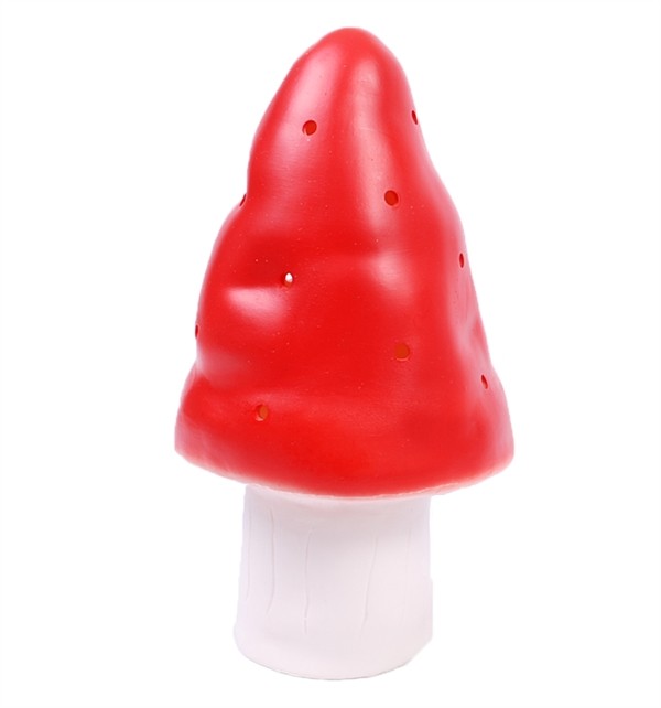 Buy Heico Small Mushroom Lamp Red